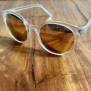 J. Crew Clear Round Cat Eye Sunglasses